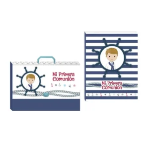 SET MALETÍN Y LIBRO NIÑO MI PRIMERA COMUNIÓN